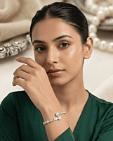 925 Silver Heirloom Horizon Bypass Bangle