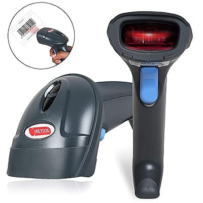 Barcode Scanner RETSOL LS 450 Laser Barcode Scanner