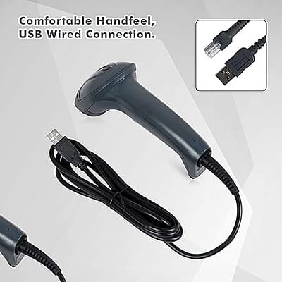 Barcode Scanner RETSOL LS 450 Laser Barcode Scanner