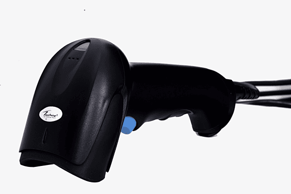 Techie USB Wired 2D Barcode Scanner – Quick & Accurate Scanning for Retail, Inventory & Logistics