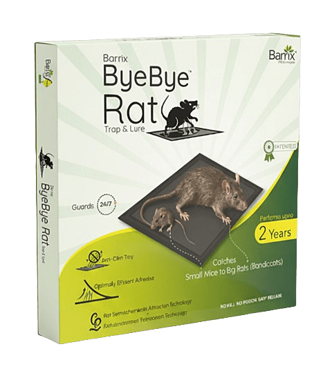 Barrix Bye Bye Rat Trap & Lure | Humane Rodent Control