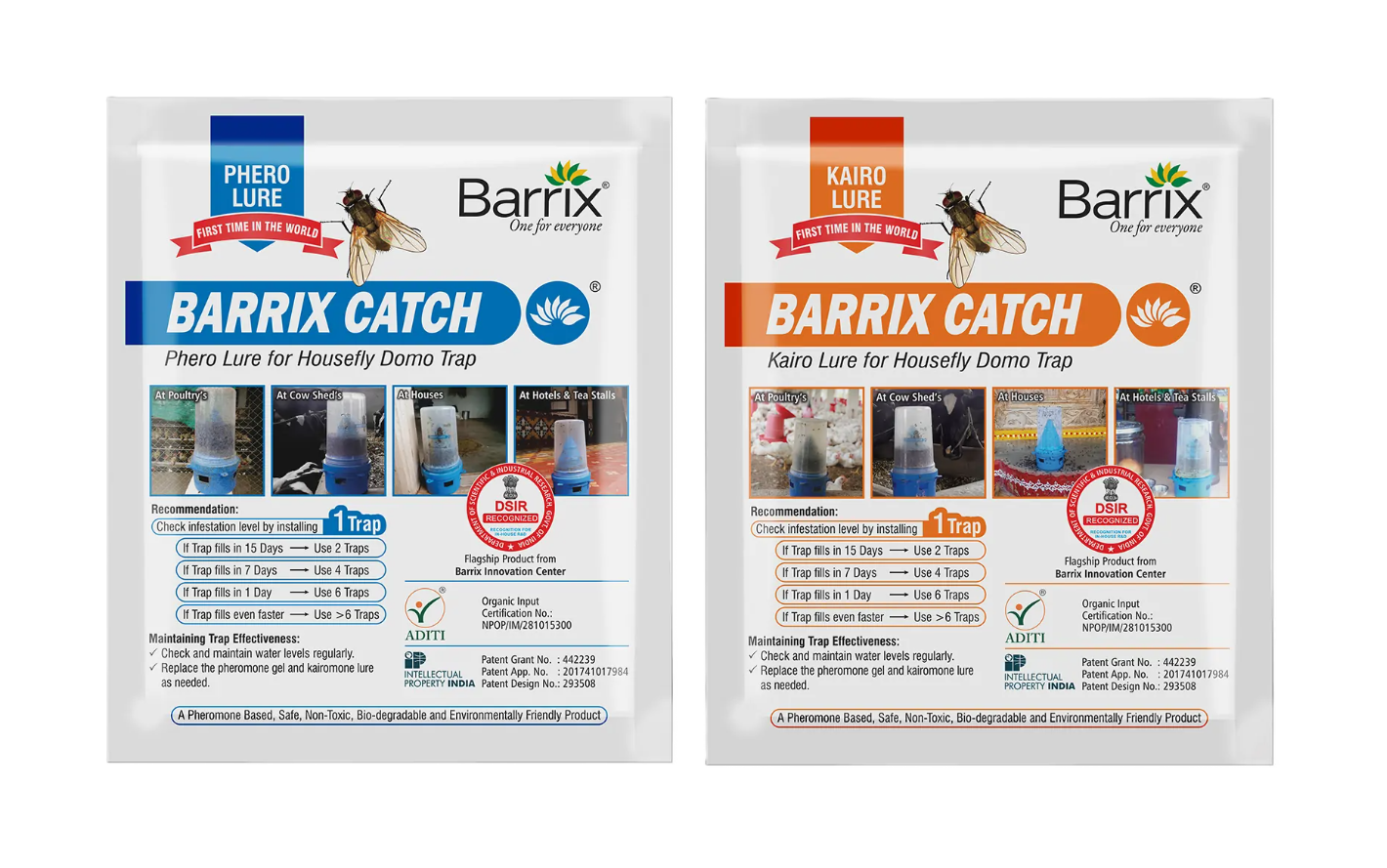 BARRIX CATCH DOMO LURE (PHERO LURE + KAIRO LURE)