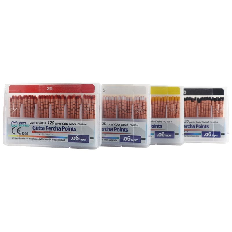 Meta Gutta Percha Points Special Taper 6% – Root Canal Points