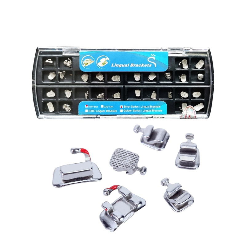 U Ortho Lingual Brackets 018 – STB, Silver & Golden Series