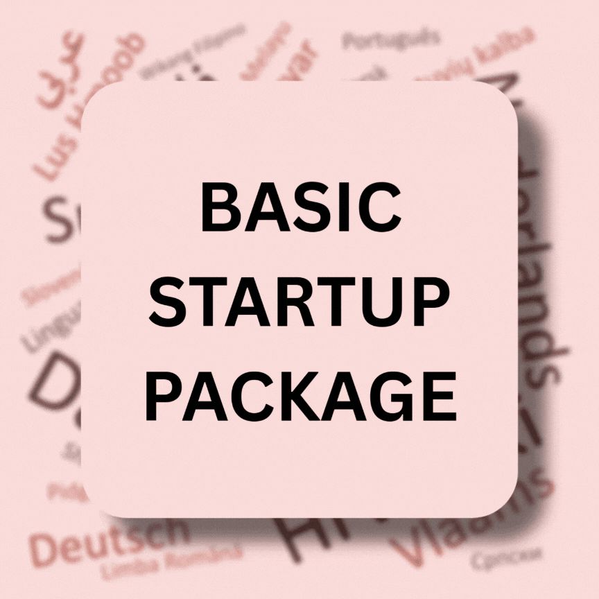 Basic Startup Package