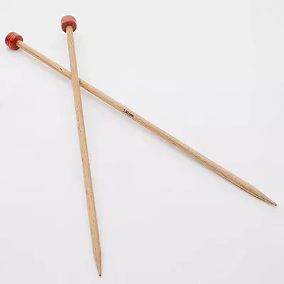 KnitPro Basix Beech Single Pointed Needles 25cm(10") KnitPro Basix Beech Single Pointed Needles 25cm(10")