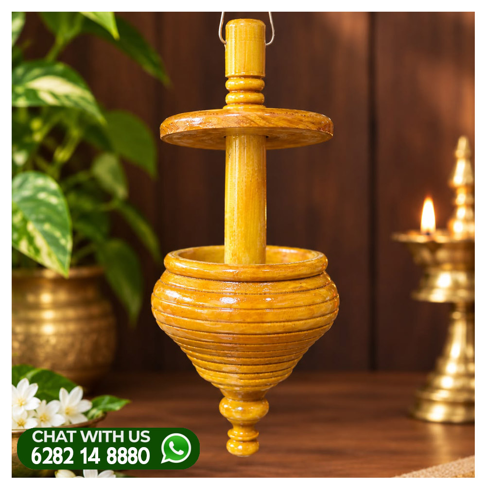 Bhasma Kotta In Wood With Lid Premium Bhasma Kotta In Wood With Lid Premium