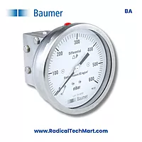 Baumer BA Differential Pressure Gauge - DN 100/150 mm