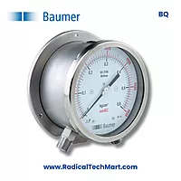 Baumer BQ Bellows Pressure Gauge - DN 150 mm