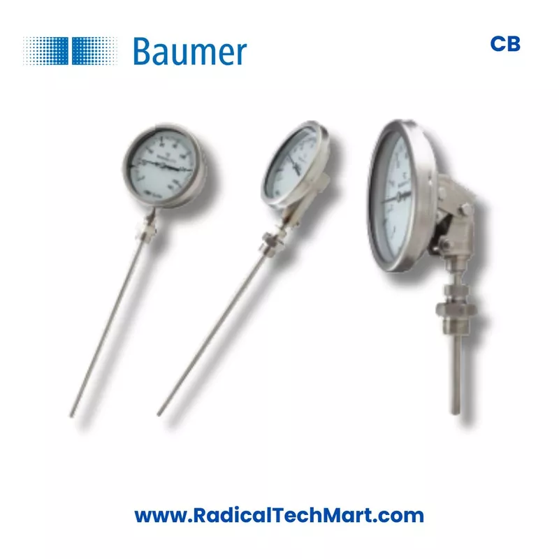 Baumer CA Bimetal Temperature Gauge