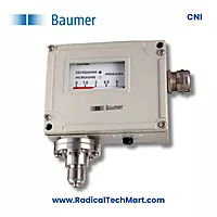 Baumer CNI Adjustable Dead Band Diaphragm Pressure Switch