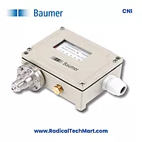 Baumer CNI Adjustable Dead Band Diaphragm Pressure Switch