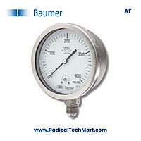Baumer AF Capsule Pressure Gauge - DN 63/100/125/150 mm
