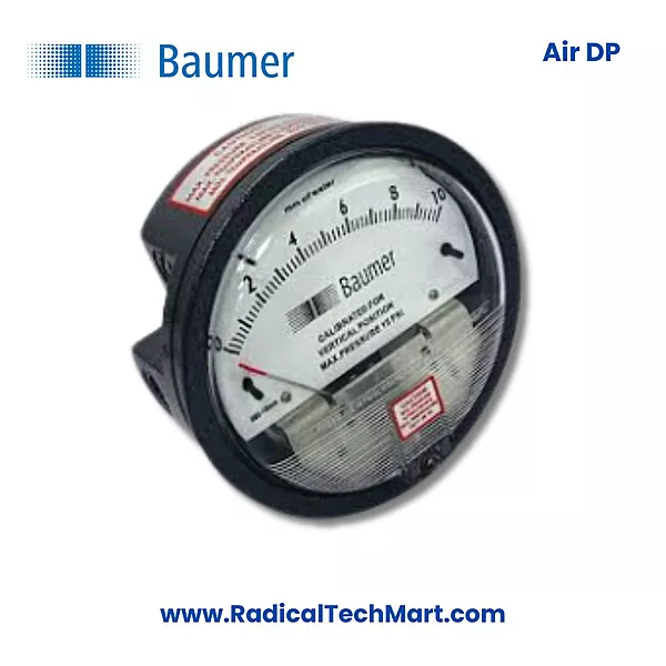 Baumer Air Differential Pressure Gauge