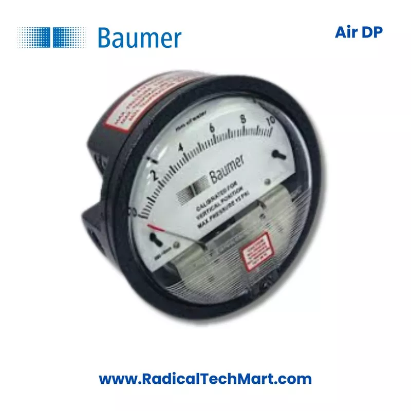 Baumer Air Differential Pressure Gauge
