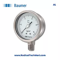 Baumer AL Heavy Duty SS Pressure Gauge - DN 100/125/150/200/250 mm