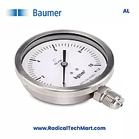 Baumer AL Heavy Duty SS Pressure Gauge - DN 100/125/150/200/250 mm
