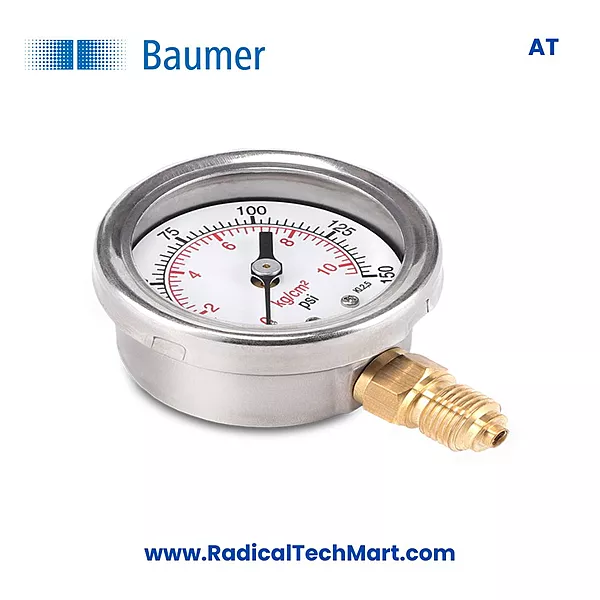 Baumer AT General Purpose Pressure Gauge - DN 50/63/100 mm