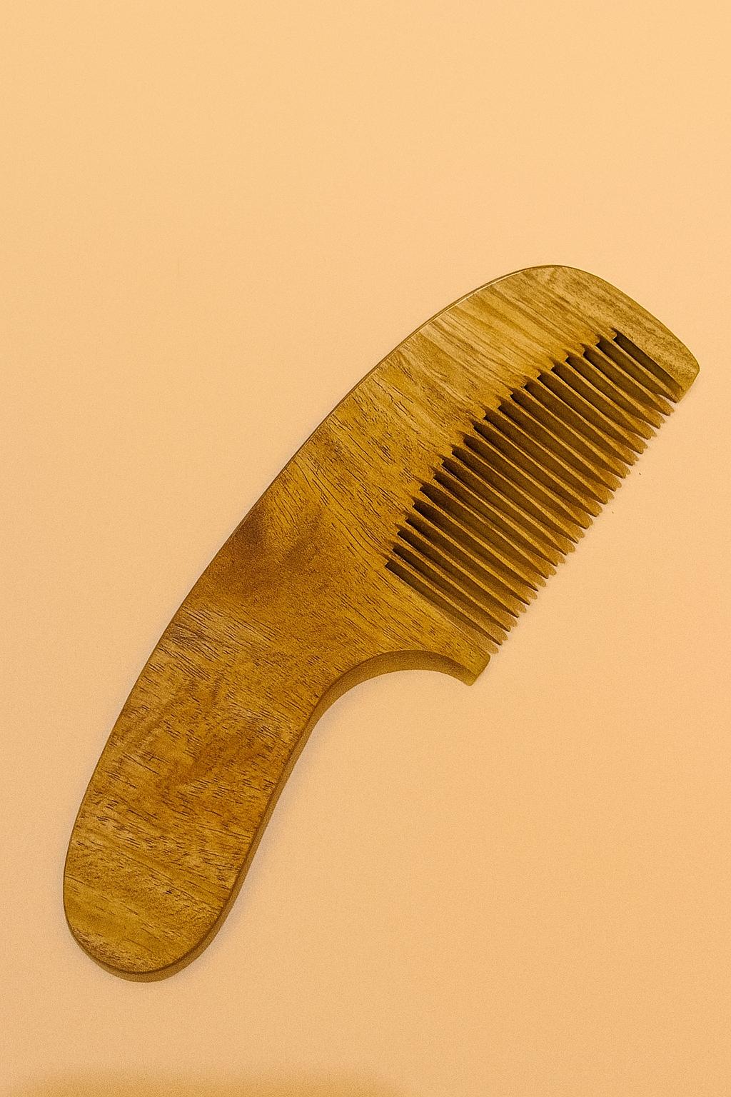 Kacchi Neem Handle Comb for Kids