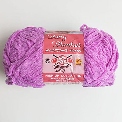Baby Blanket Yarn Lite Violet Baby Blanket Yarn Lite Violet