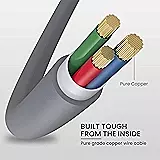 Portronics Konnect G2 – 3-Pin Laptop Power Cable, 1.5M, durable and flexible design, ensures reliable power supply, compatible with various laptops, ideal for home and office use.