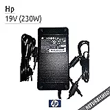 HP 19V (230W) Charger: Reliable power supply for HP laptops. Input: 100-240V, Output: 19V, 12A. Compact design, lightweight, and durable. Ideal for home or office use. Keep your device charged!