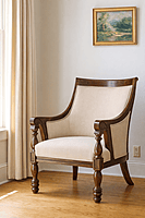 Colombia Solidwood Accent Chair