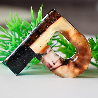 'P' BTS PHOTO LETTER KEYCHAIN(LKP0003)