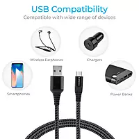 Ambrane Type-C Braided Cable (Bct-C15)