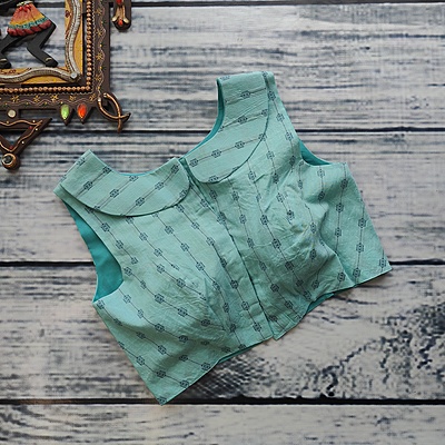 Peterpan Aqua Aura Readymade Blouse