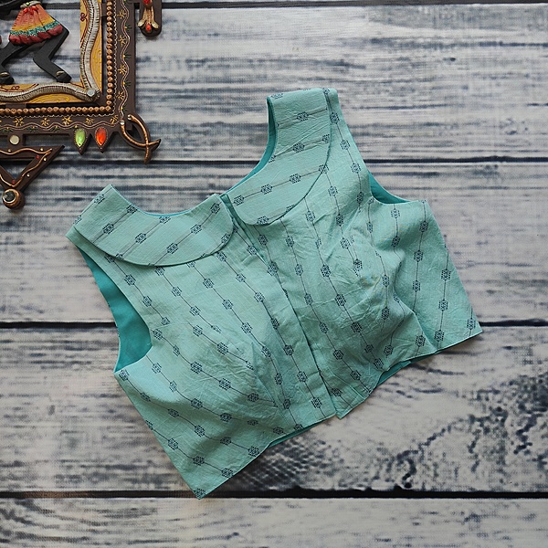 Peterpan Aqua Aura Readymade Blouse