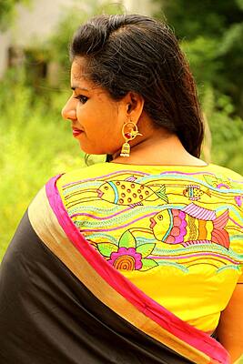 Fishes Readymade Blouse