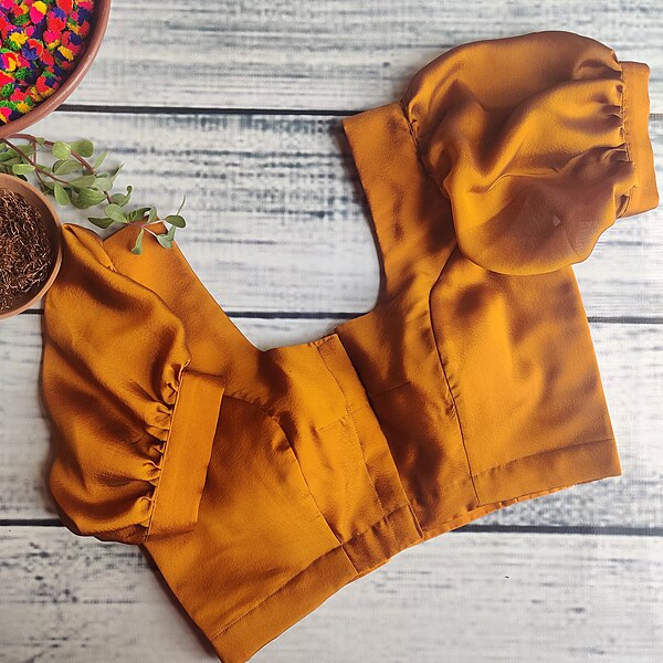 Metallic Moods Readymade Blouse