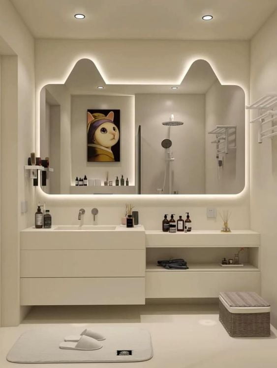 LED Touch Sensor Mirror for Living Washroom 010 LED Touch Sensor Mirror for Living Washroom 010