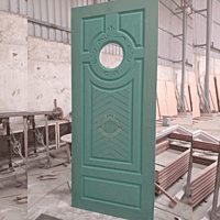 48mm HDHMR Designer Door with Centre Glass & Deco Paint Finish – Premium Main door 48mm HDHMR Designer Door with Centre Glass & Deco Paint Finish – Premium Main door