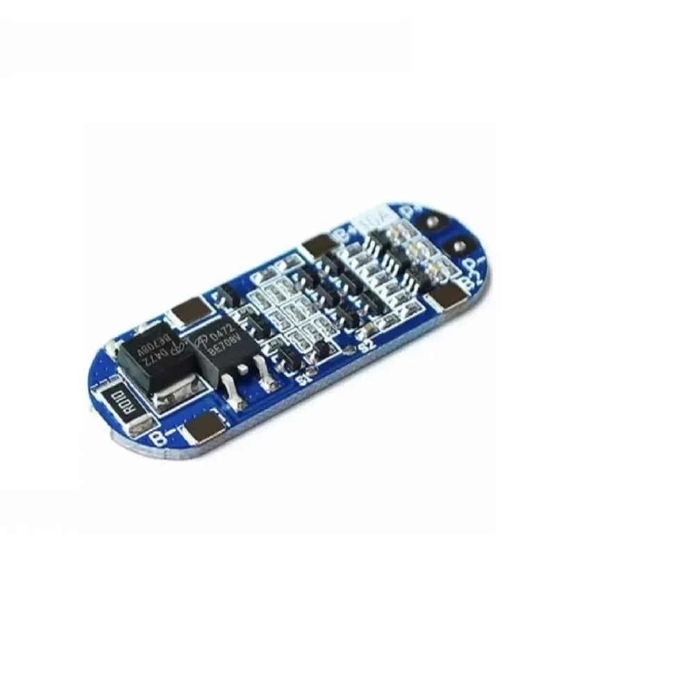 3 Series 3.7V, 7.4V, 11.1V Lithium Battery Protection Plate with Overcharge, Over Discharge, Short-Circuit Function, 10A Current Battery Management System BMS