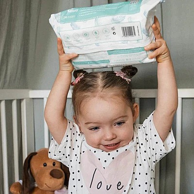 Kim & Kimmy 99% Water Organic Baby Wet Wipes, 70 Counts Kim & Kimmy 99% Water Organic Baby Wet Wipes, 70 Counts