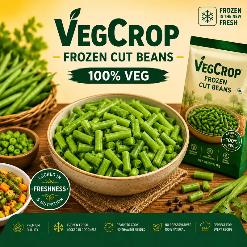 Frozen Beans 1Kg