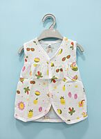 Muslin Front Button Frock – Pack of 2 - Assorted Designs