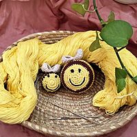 Crochet Bee Small Rattle