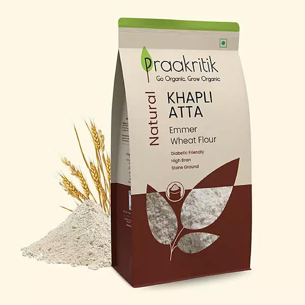 Praakritik Khapli Atta Natural