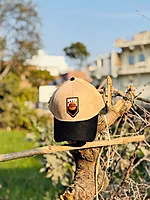 Mens Sports Cap yellow-navy