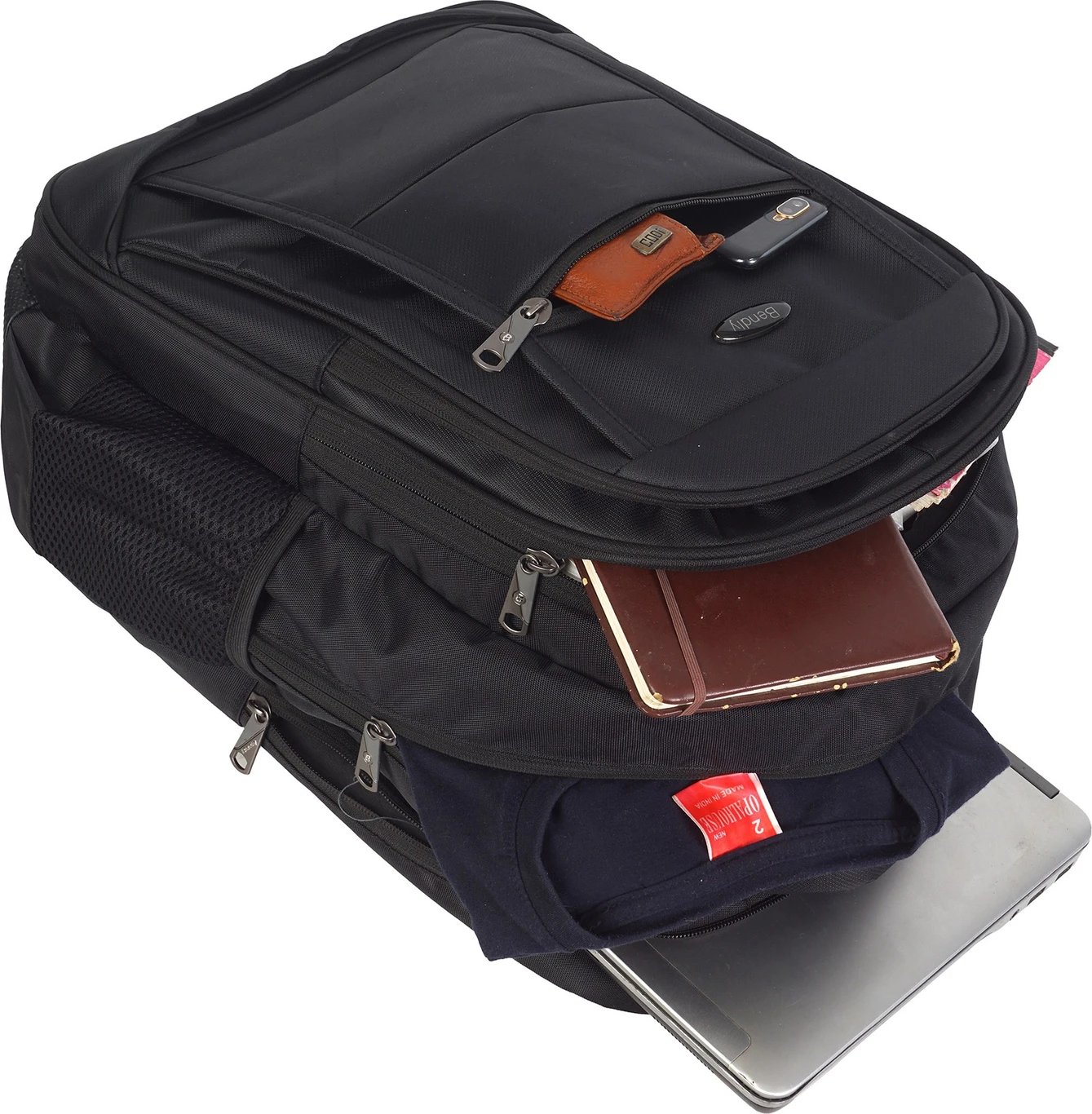 Bendly Large 35 L Laptop Backpack ER-3 (Black) Bendly Large 35 L Laptop Backpack ER-3 (Black)