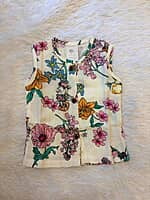Thalir - Muslin Printed Sleeveless Jabla - Assorted Prints Thalir - Muslin Printed Sleeveless Jabla - Assorted Prints