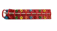 Channapatna Toys Wooden Calculation Shelf | Abacus Kit for Kids 3+ Years