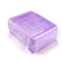 ET Dental Patient Bibs – Purple | Disposable Waterproof Dental Bibs | Pack of 125