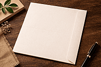Large Eco Envelope | Recycled Kraft Paper | Unbleached Sustainable Envelope