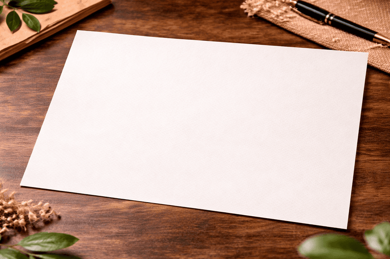 Large Eco Envelope | Recycled Kraft Paper | Unbleached Sustainable Envelope