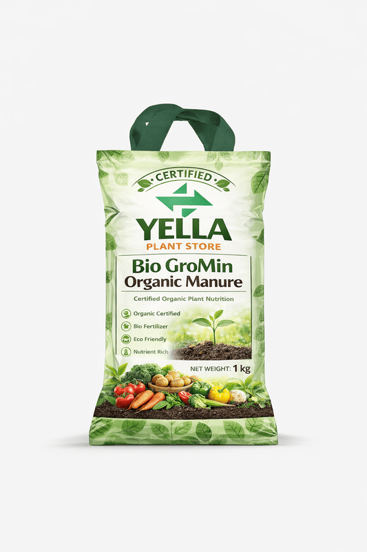 Bio Growmin Organic Manure | 1 kg Organic Plant Fertilizer