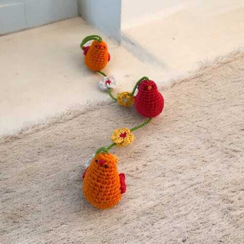 Crochet Bird Hanging